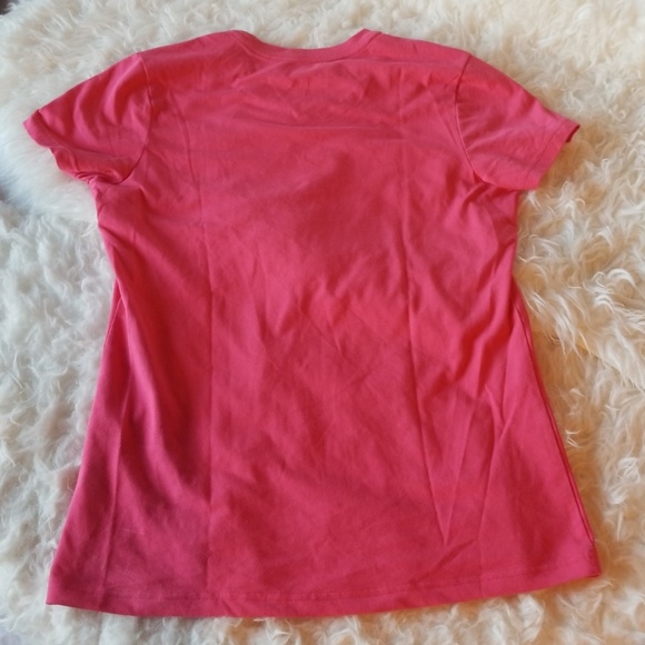 SOLD****Nike Dry Fit Pink Short Sleeve Shirt - Picture 4 of 6